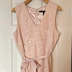 White House Black Market Pale Pink Dress